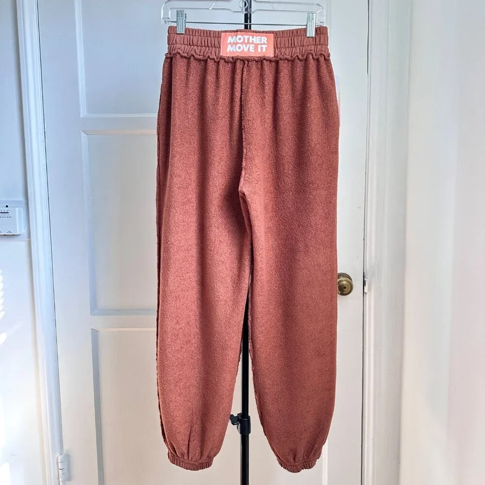 NWT MOTHER DENIM Women's Knock Out Ankle Pant Mocha Bisque 100% Cotton Sz S $188 - Picture 15 of 16